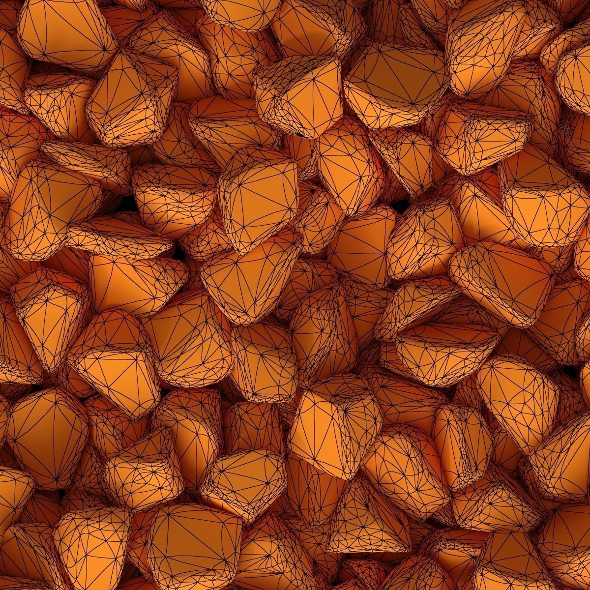 Stone decor n1 3D model_8