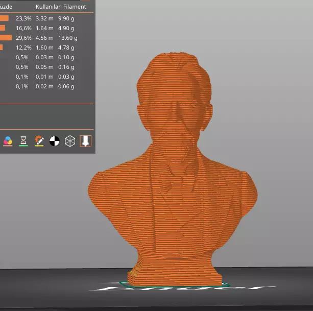 Anton Chekhov 3D print model_17