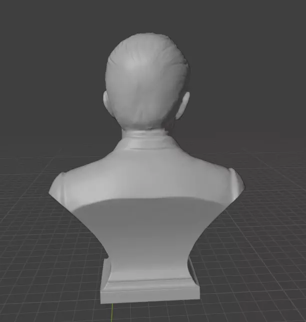 Anton Chekhov 3D print model_11