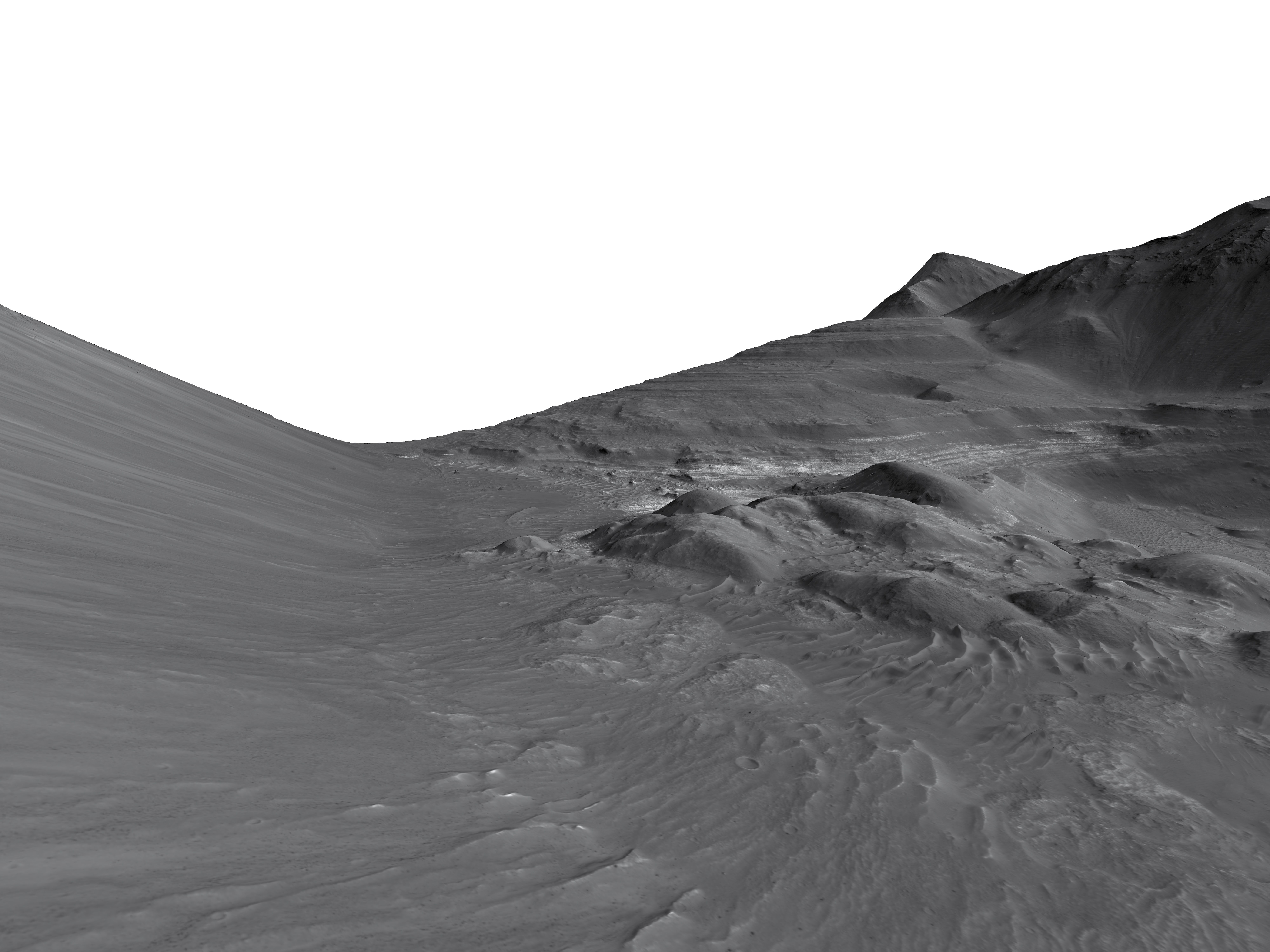MARS VR - Fan in Coprates Chasma 3D model_1