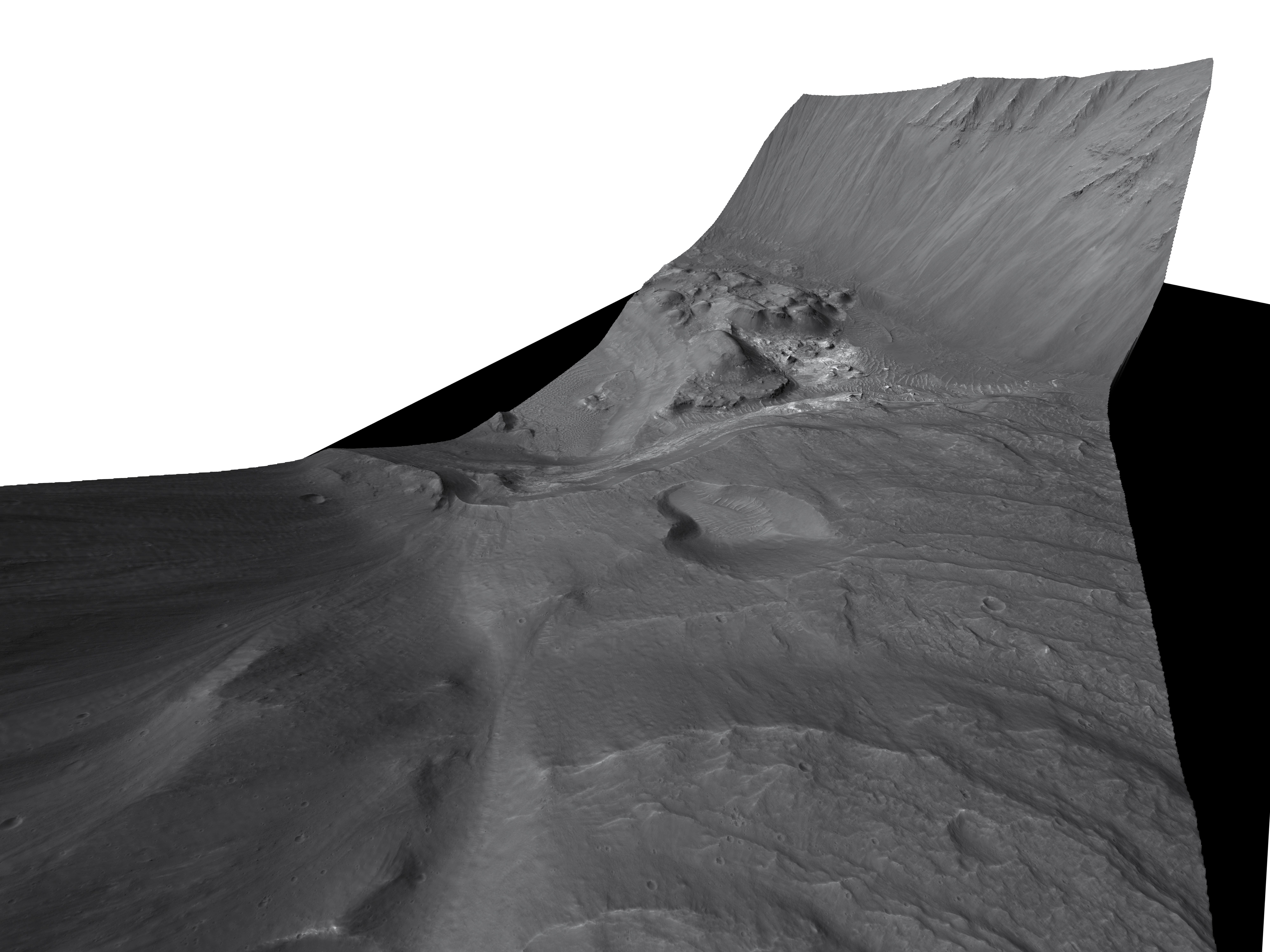 MARS VR - Fan in Coprates Chasma 3D model_3