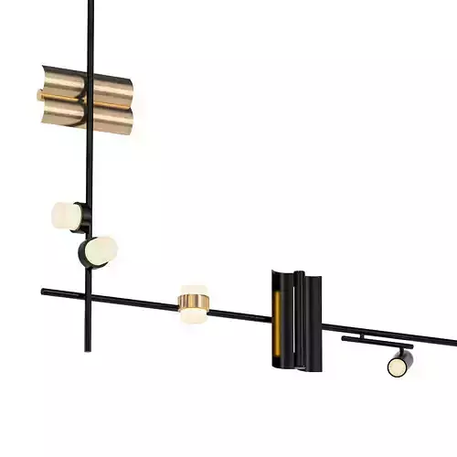 Rakumba gold pendant light