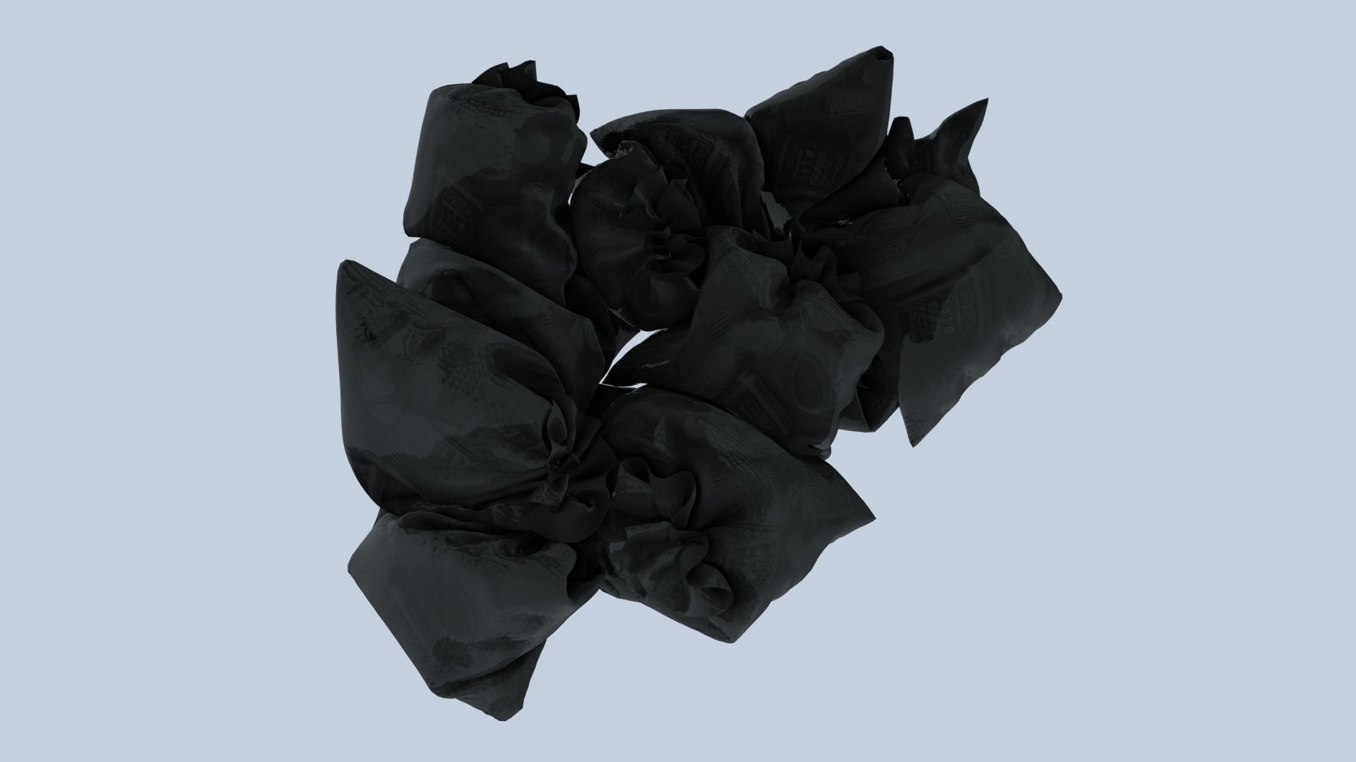 Textured Garbage Bags 3 3D model_1