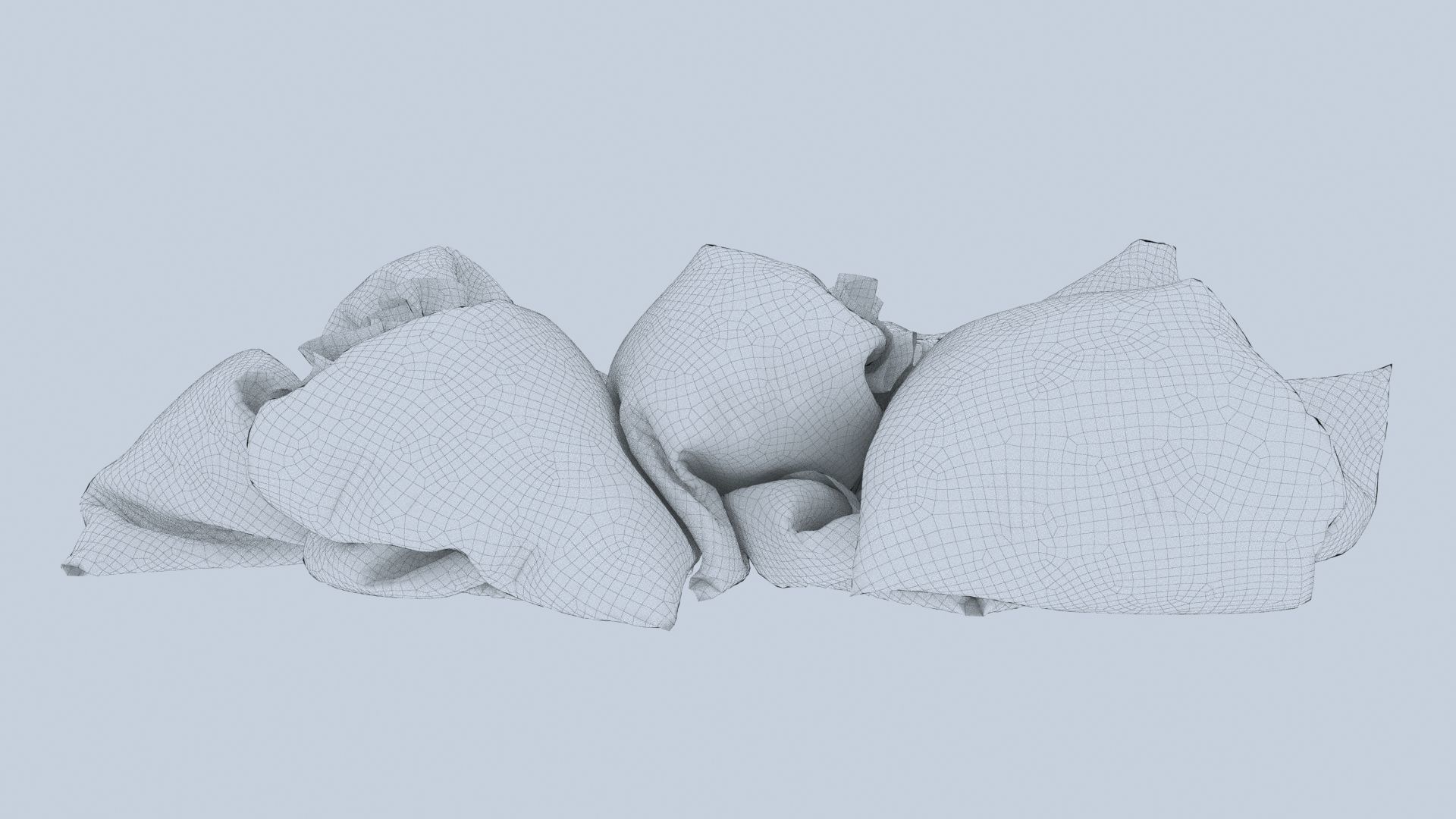 Textured Garbage Bags 3 3D model_13