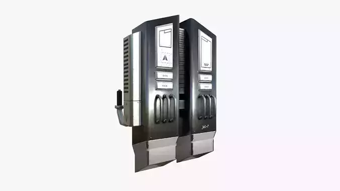 Jetpack F07 Steel - SciFi Character Design Low-poly 3D model