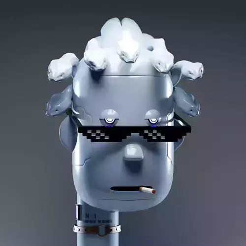 NFT Medusa 3D model