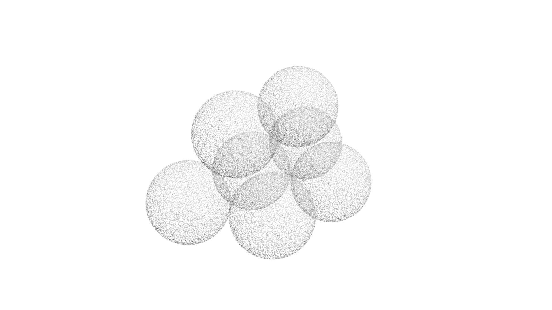 Golf Balls 3D model_12