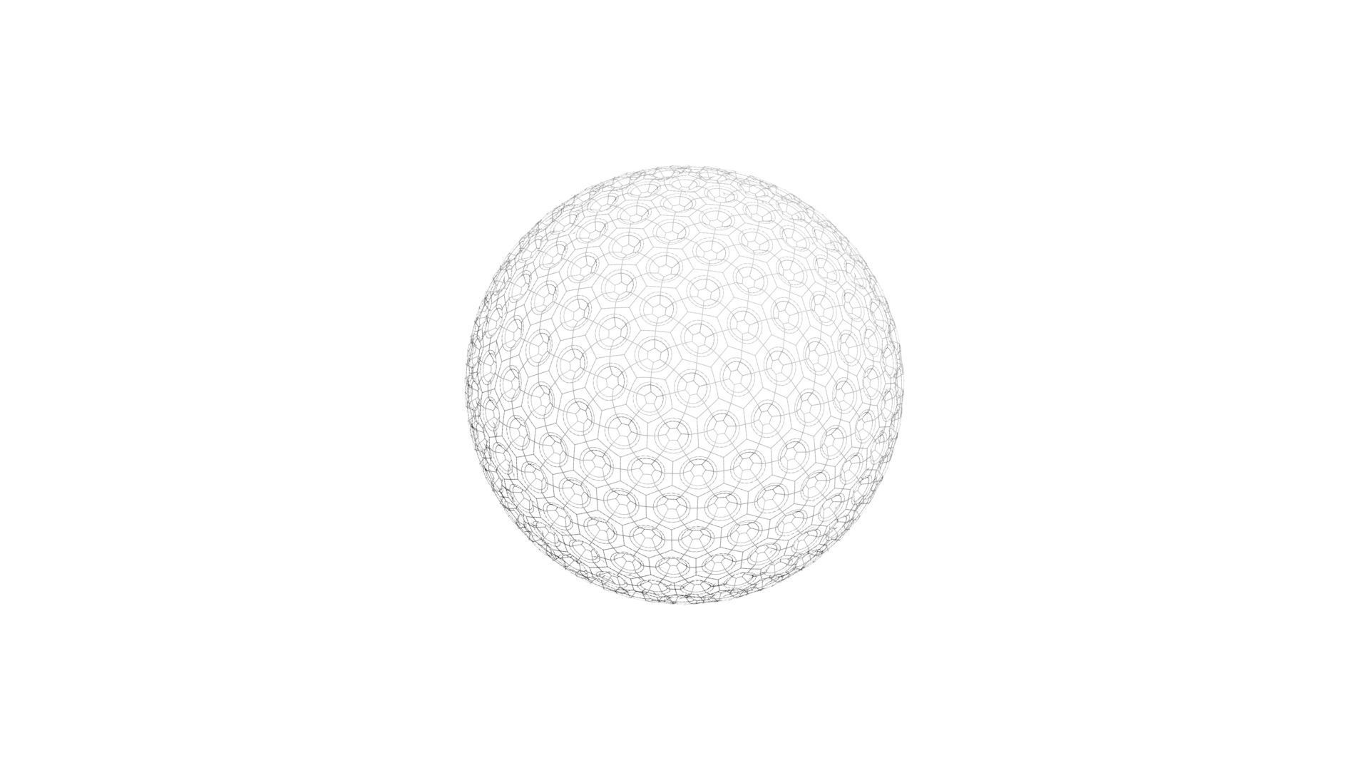 Golf Balls 3D model_15