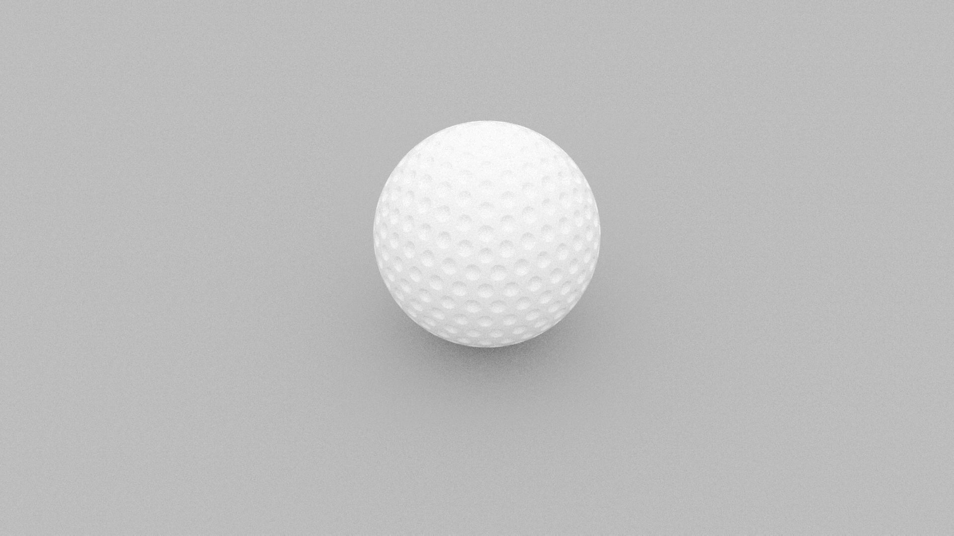 Golf Balls 3D model_4