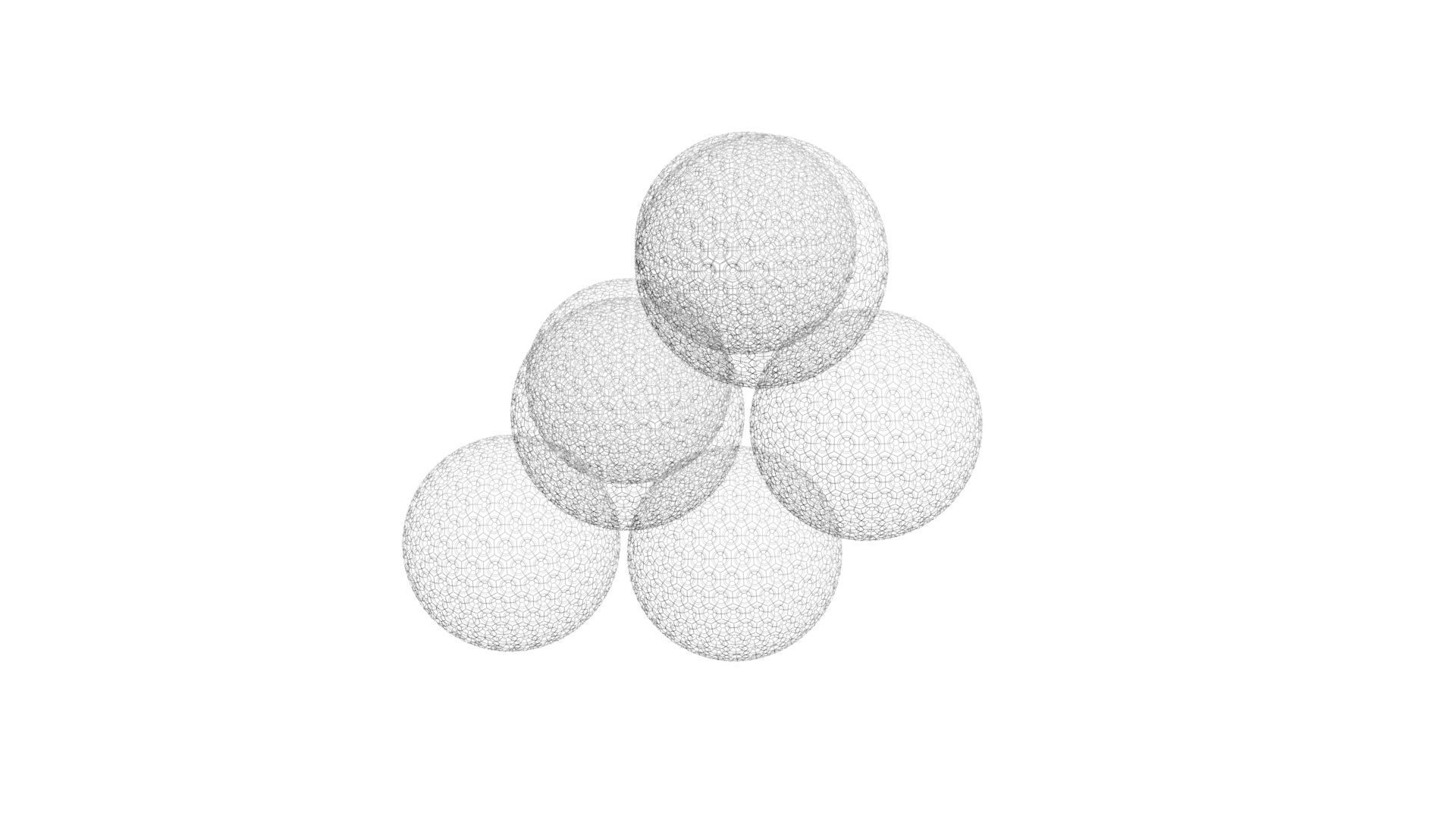 Golf Balls 3D model_14