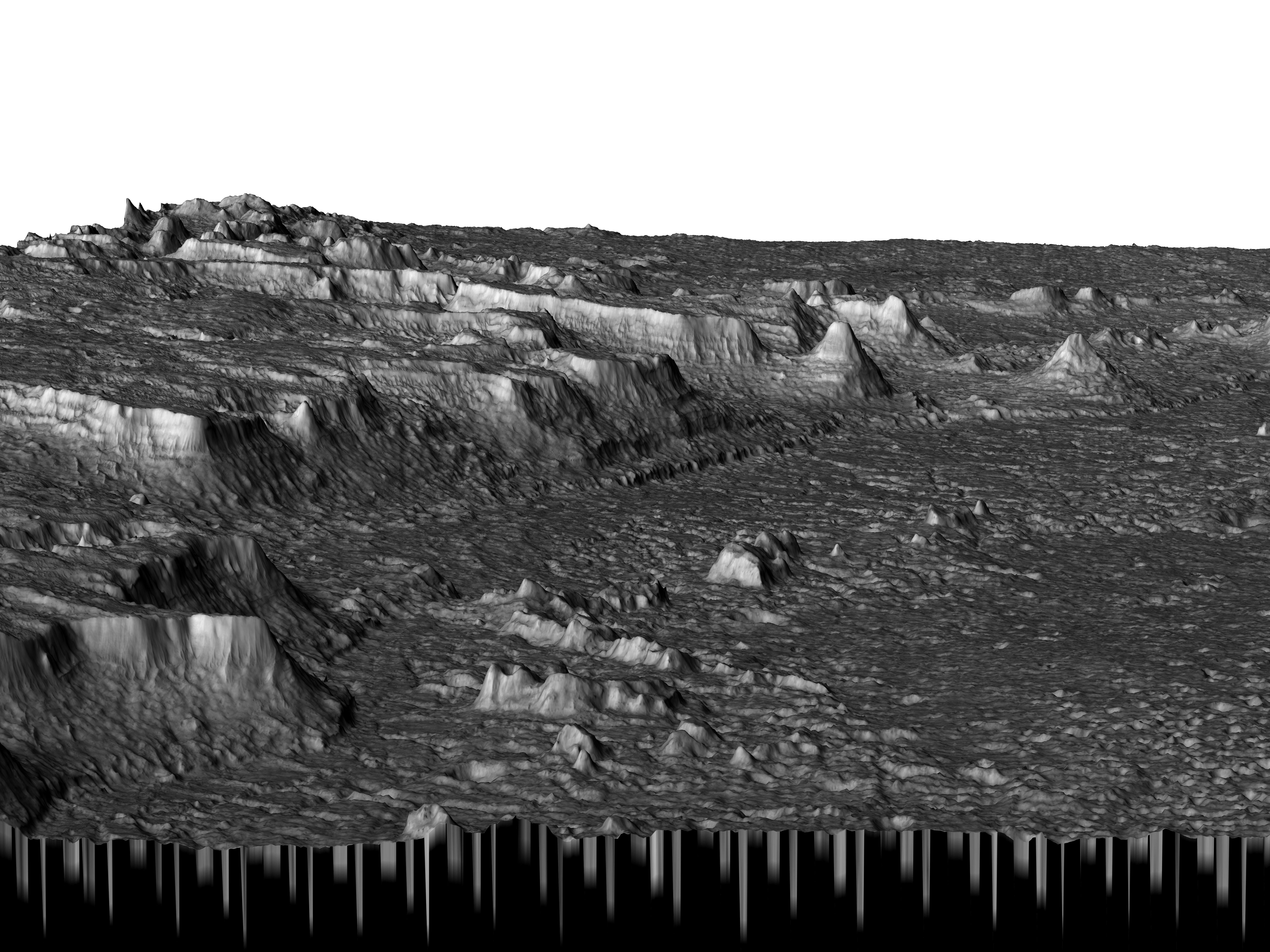MARS VR - Polygonal Ground at Edge of Fan Deposit 3D model_1
