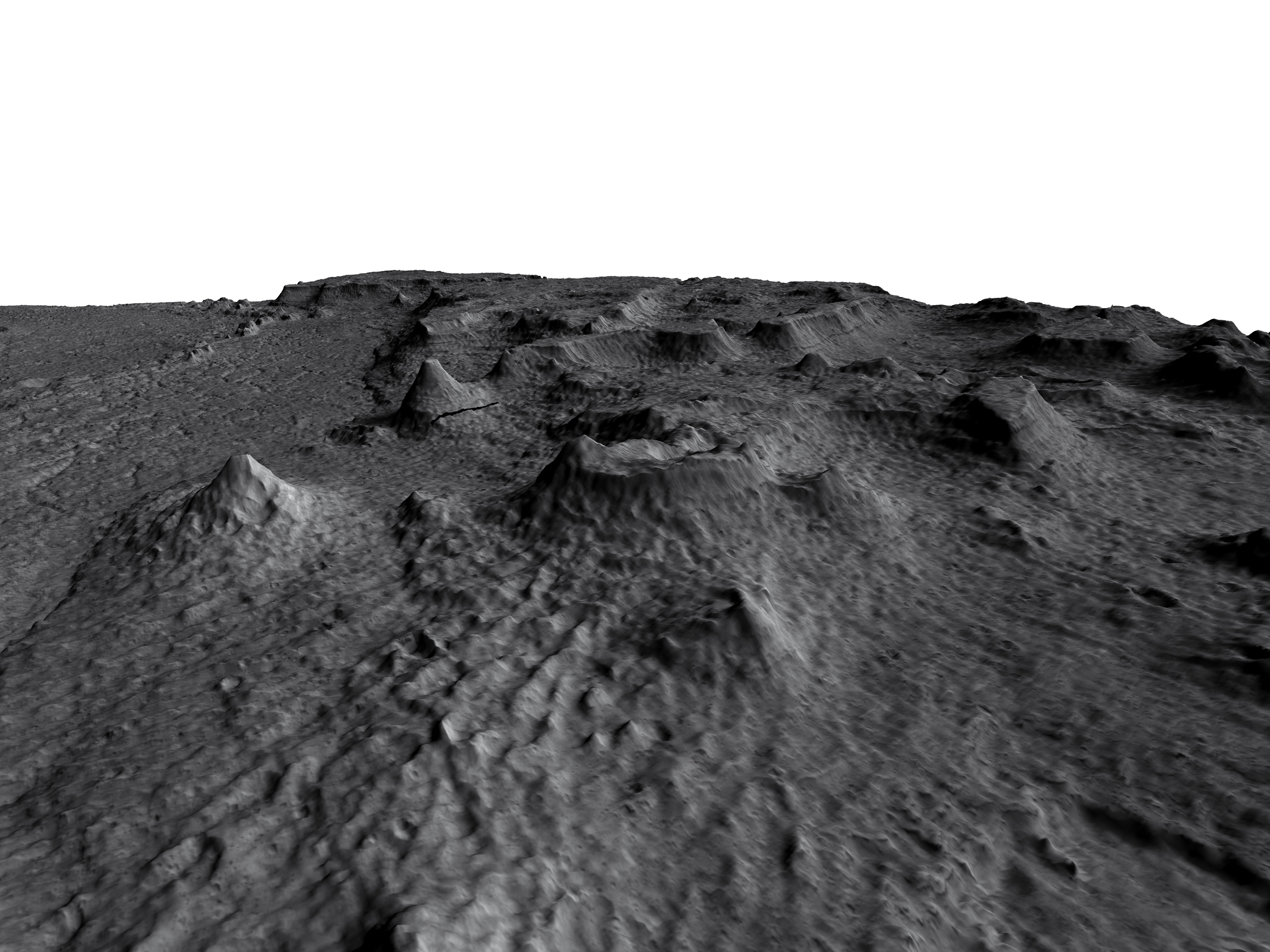 MARS VR - Polygonal Ground at Edge of Fan Deposit 3D model_2
