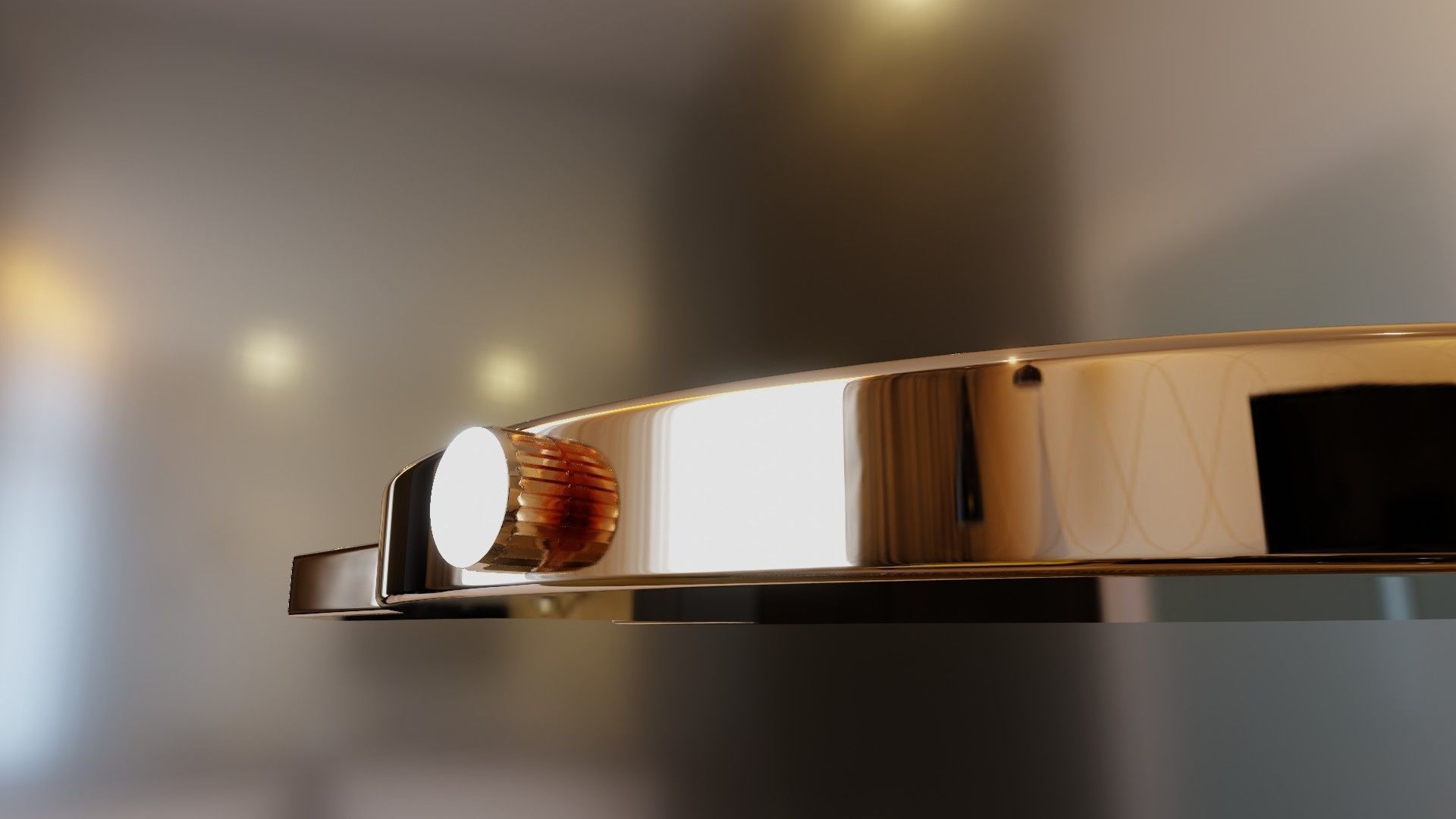 Uhr Watch Animation Lowpoly 3D model_4