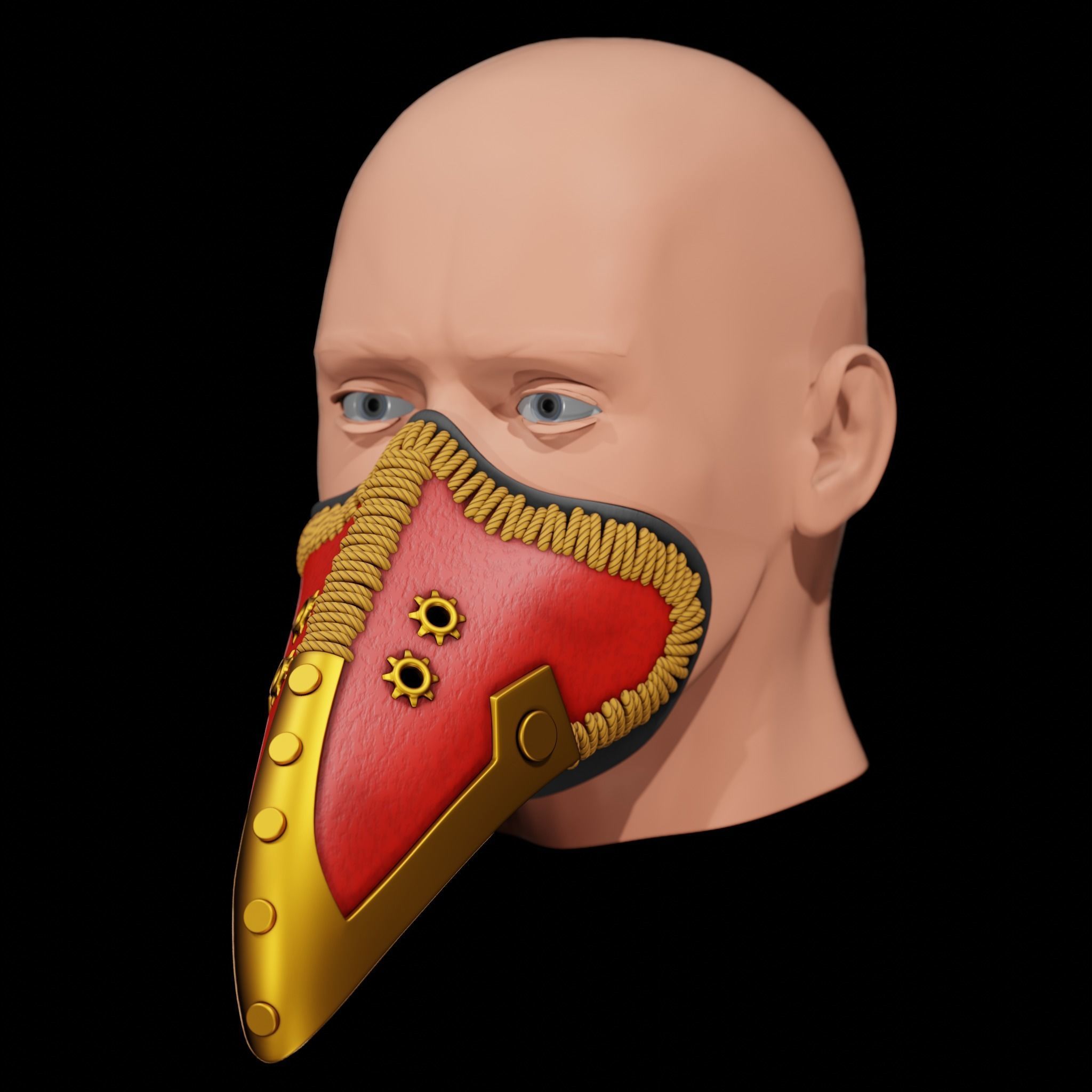 Overhaul Mask 3D print model_4