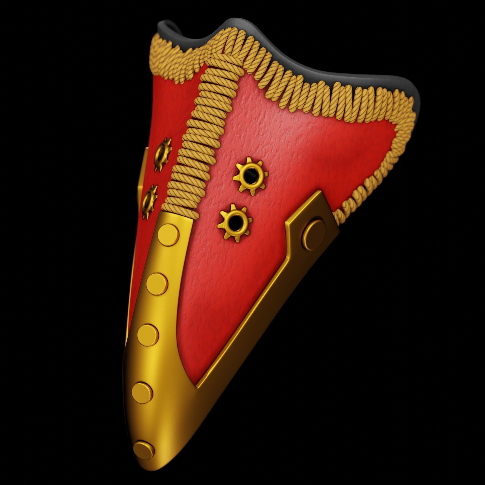 Overhaul Mask 3D print model_3