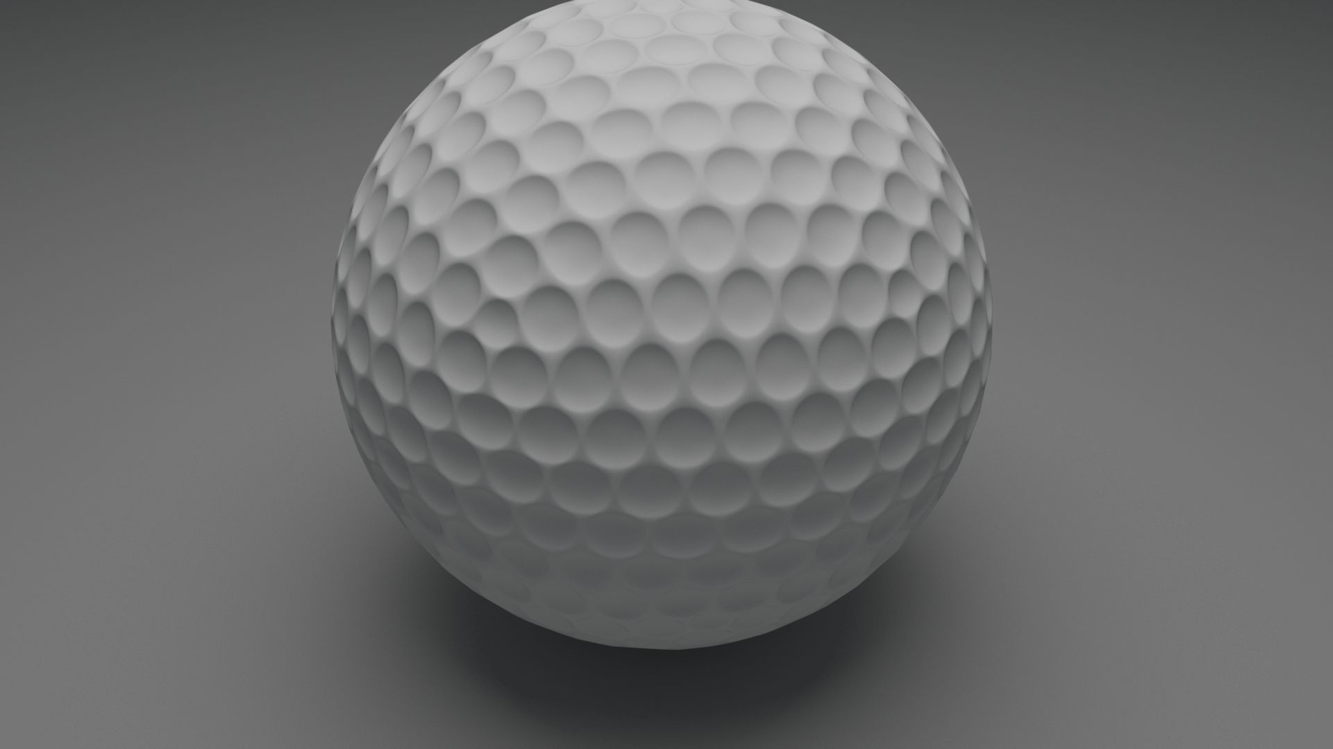 Golf Ball 3D model_5