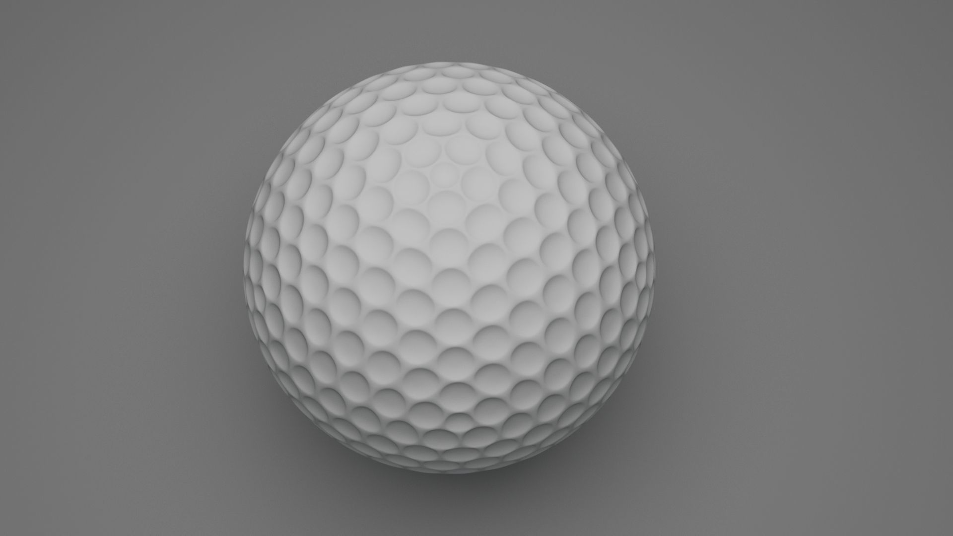 Golf Ball 3D model_4
