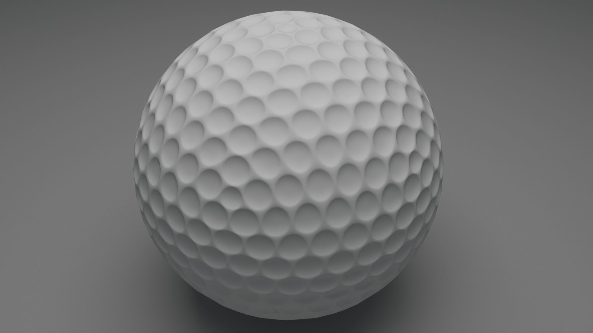 Golf Ball 3D model_7