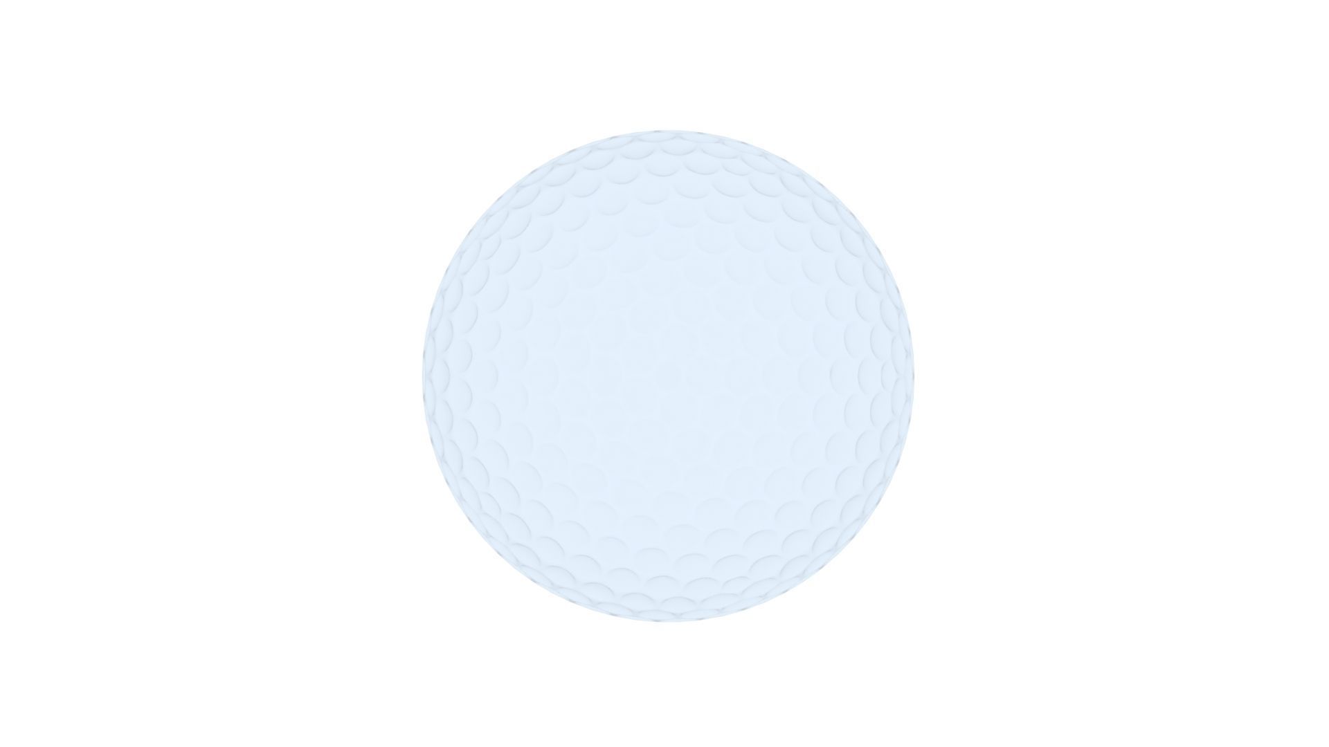 Golf Ball 3D model_13