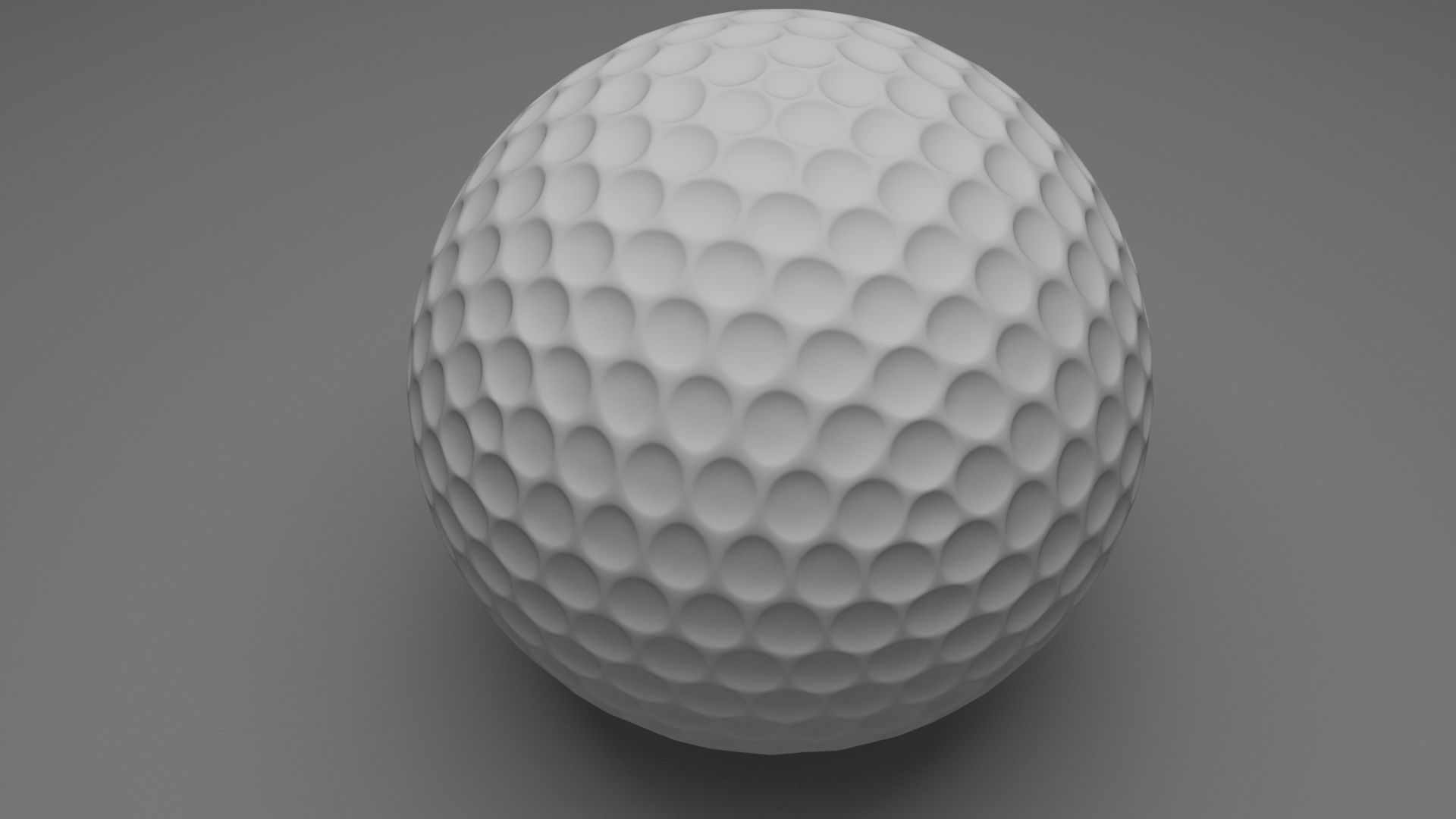 Golf Ball 3D model_6