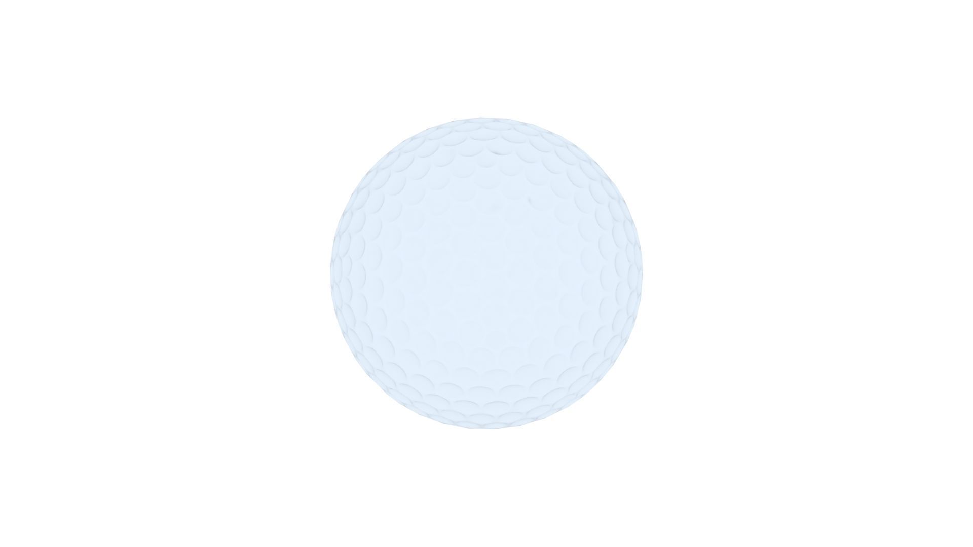 Golf Ball 3D model_10