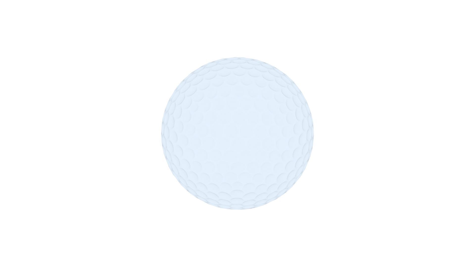 Golf Ball 3D model_11