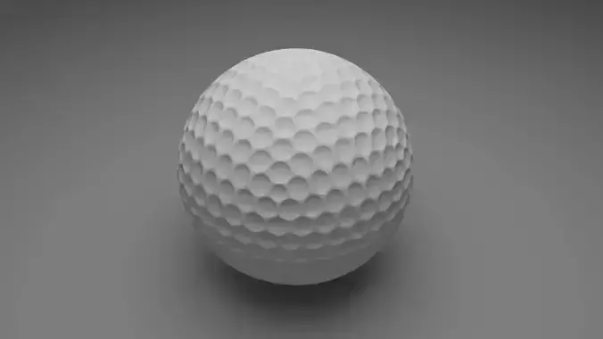 Golf Ball 3D model