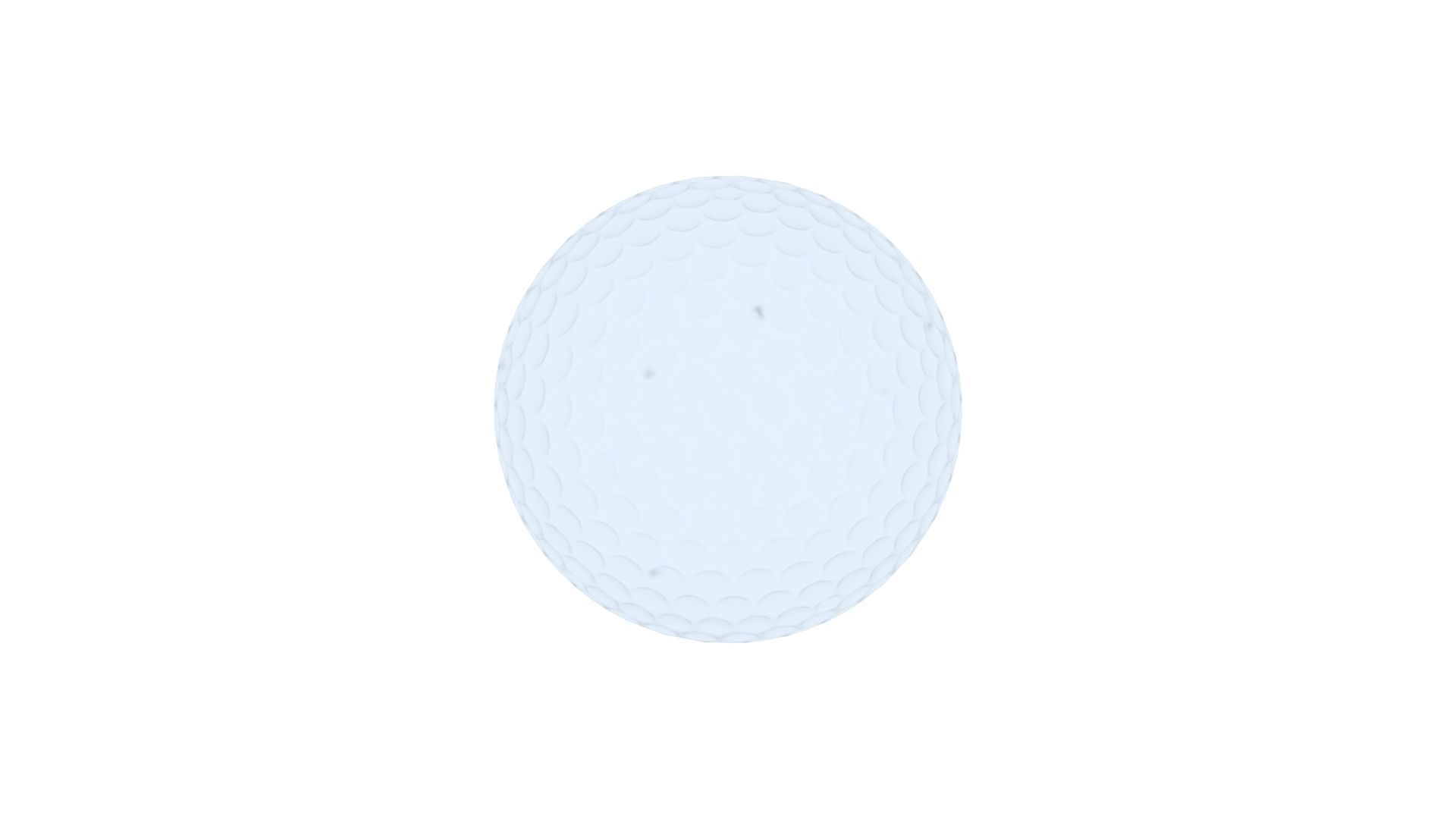 Golf Ball 3D model_9