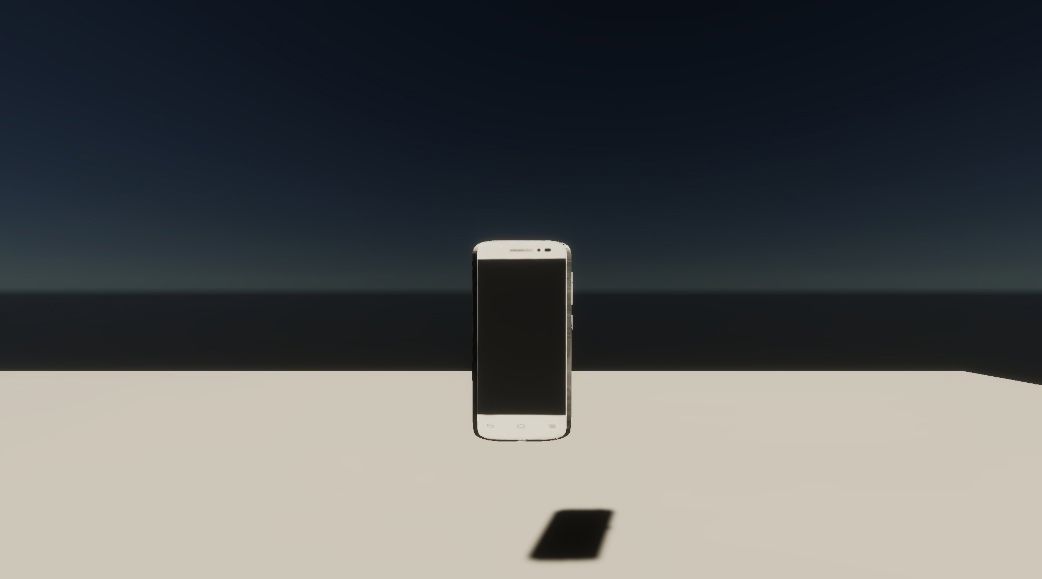 Phone prop Free low-poly 3D model_1