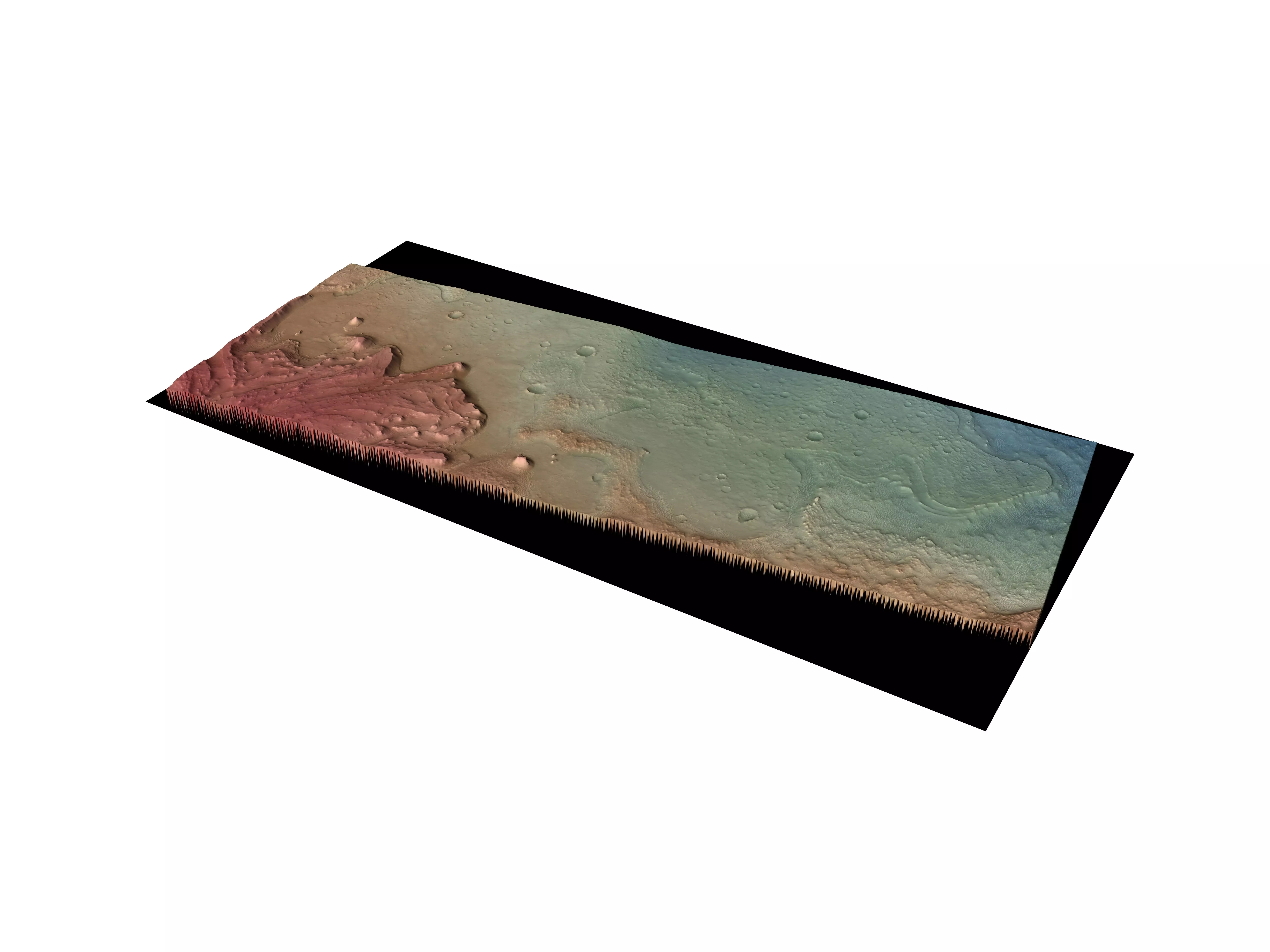 MARS VR - Candidate Landing Site in Jezero Crater 3D model_0