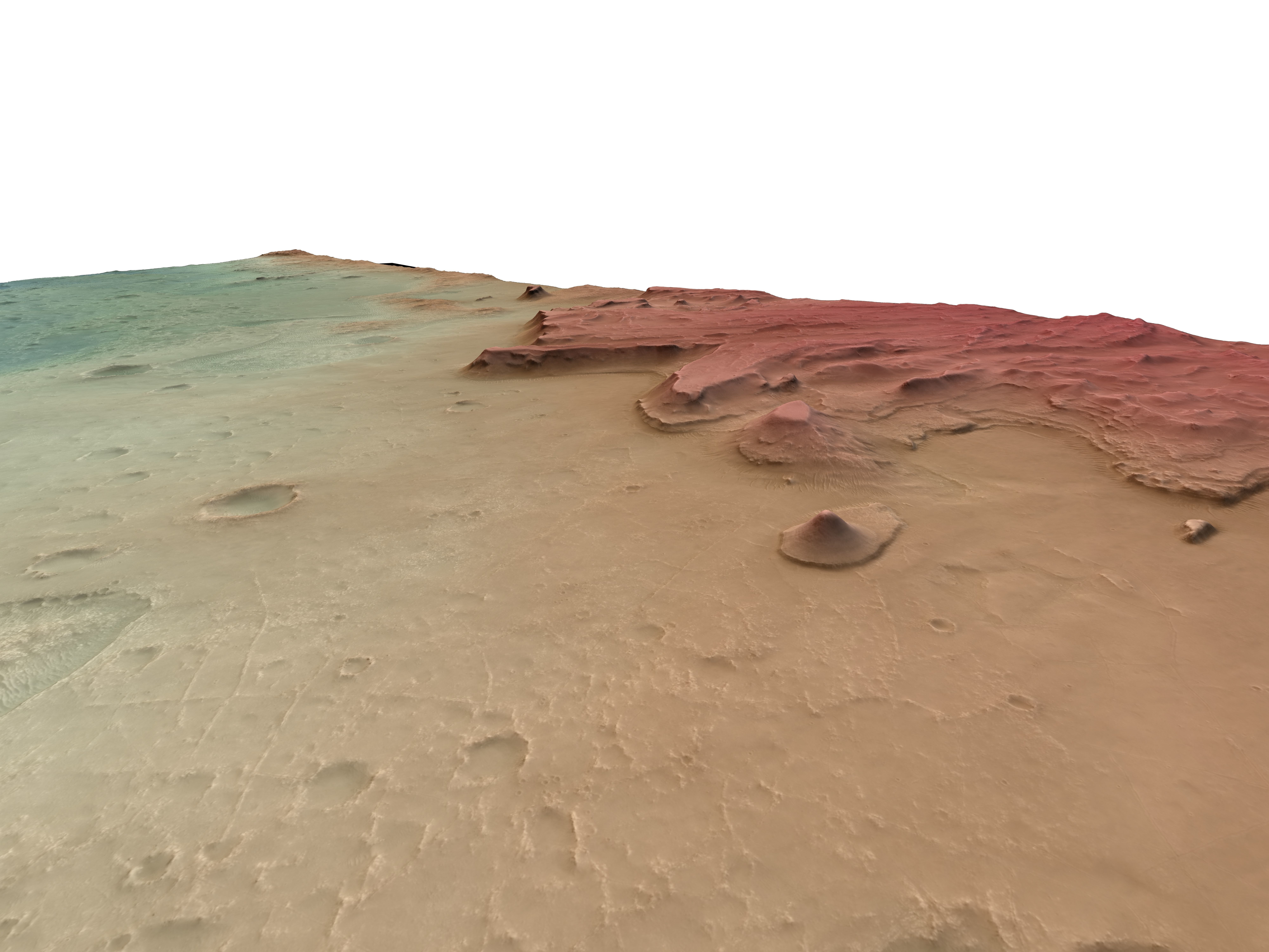 MARS VR - Candidate Landing Site in Jezero Crater 3D model_1