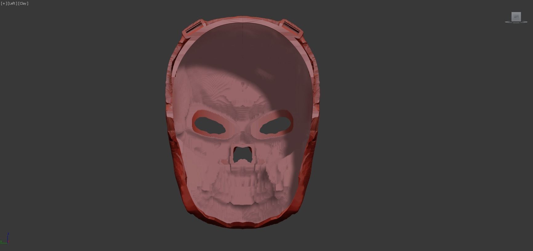 Grinning Skull 3D model_3