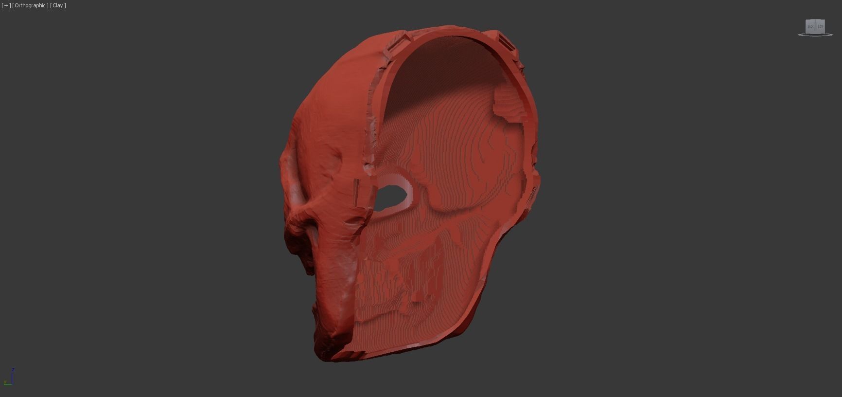 Grinning Skull 3D model_2