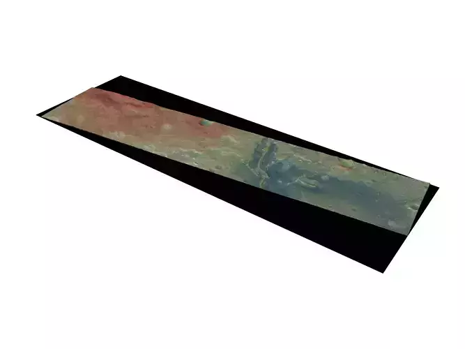 MARS VR - Plains Next to Ganges Chasma 3D model