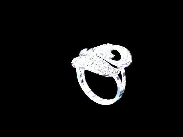 Ring fashion  3D print model_1