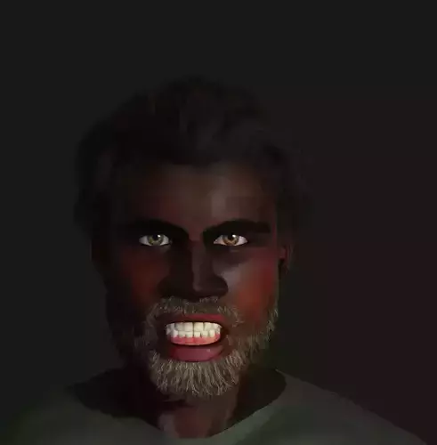 Male realistic character