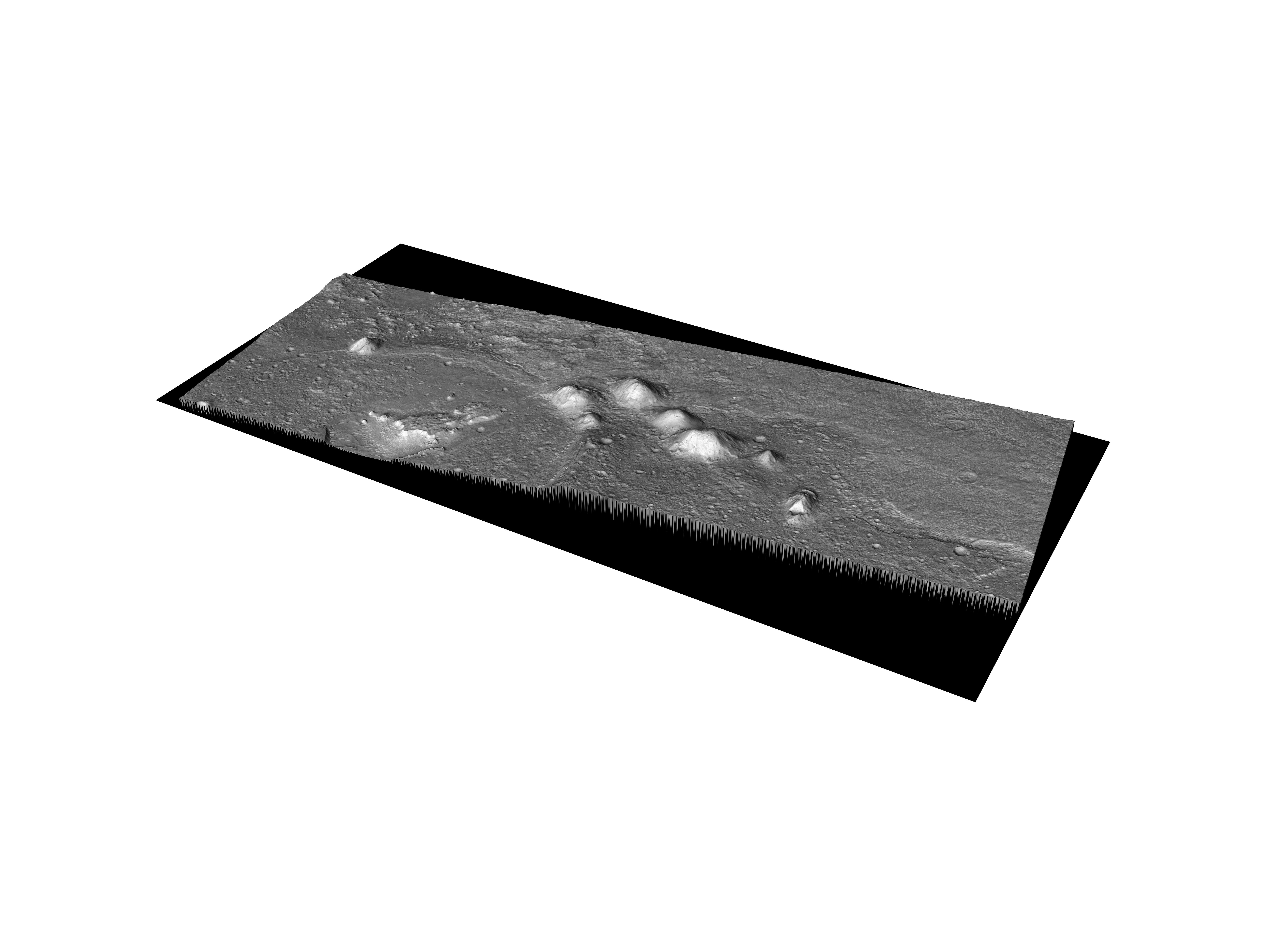 MARS VR - Landing Site for ExoMars Rover at Hypanis Vallis 3D model_0