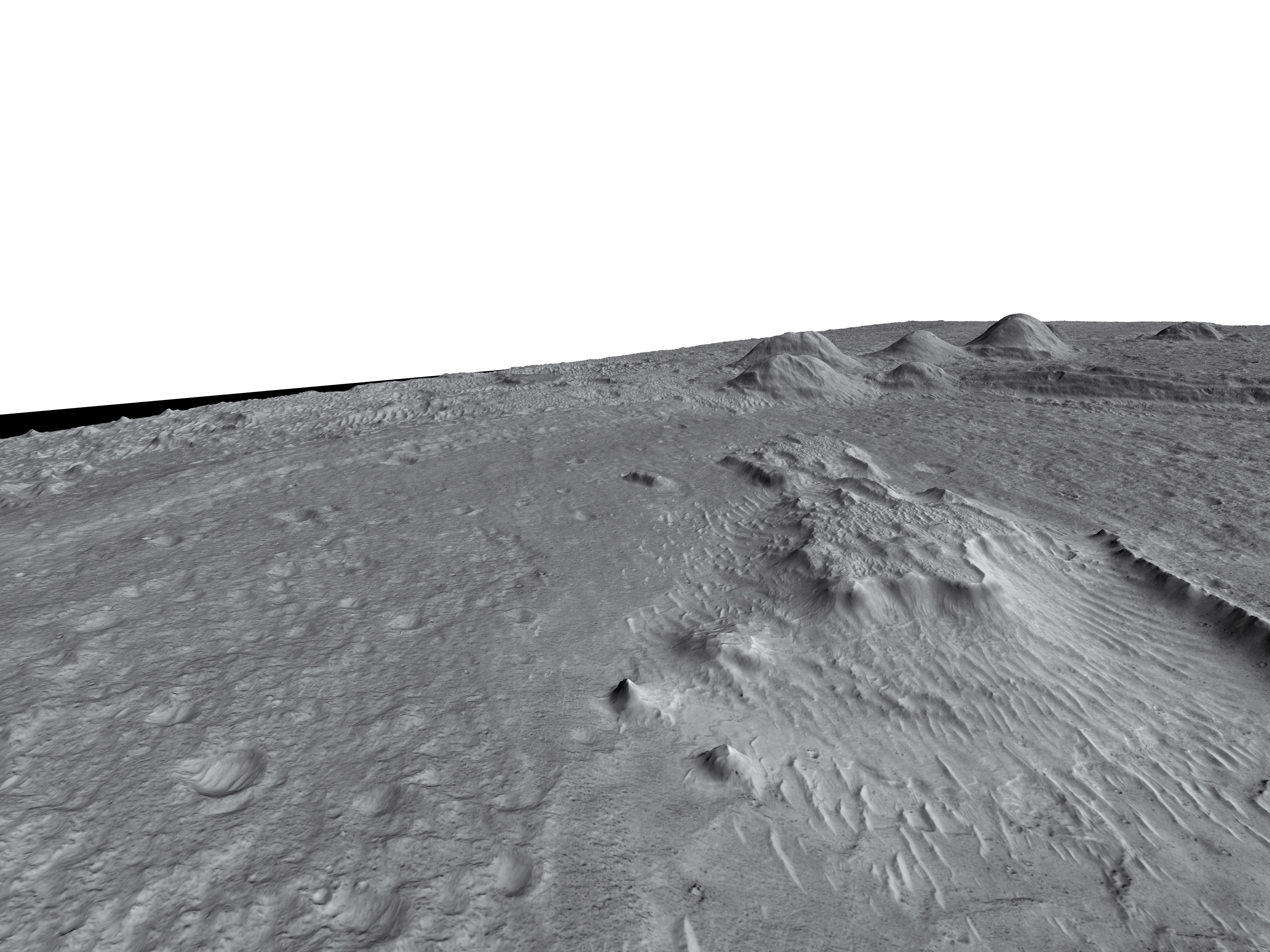 MARS VR - Landing Site for ExoMars Rover at Hypanis Vallis 3D model_2
