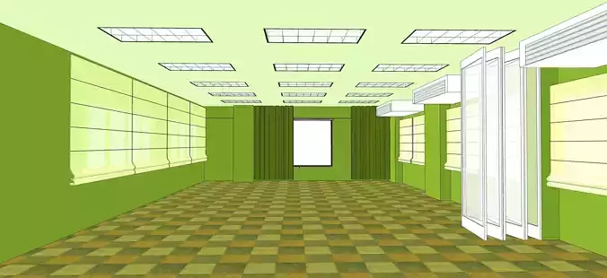 Meeting room Free 3D model
