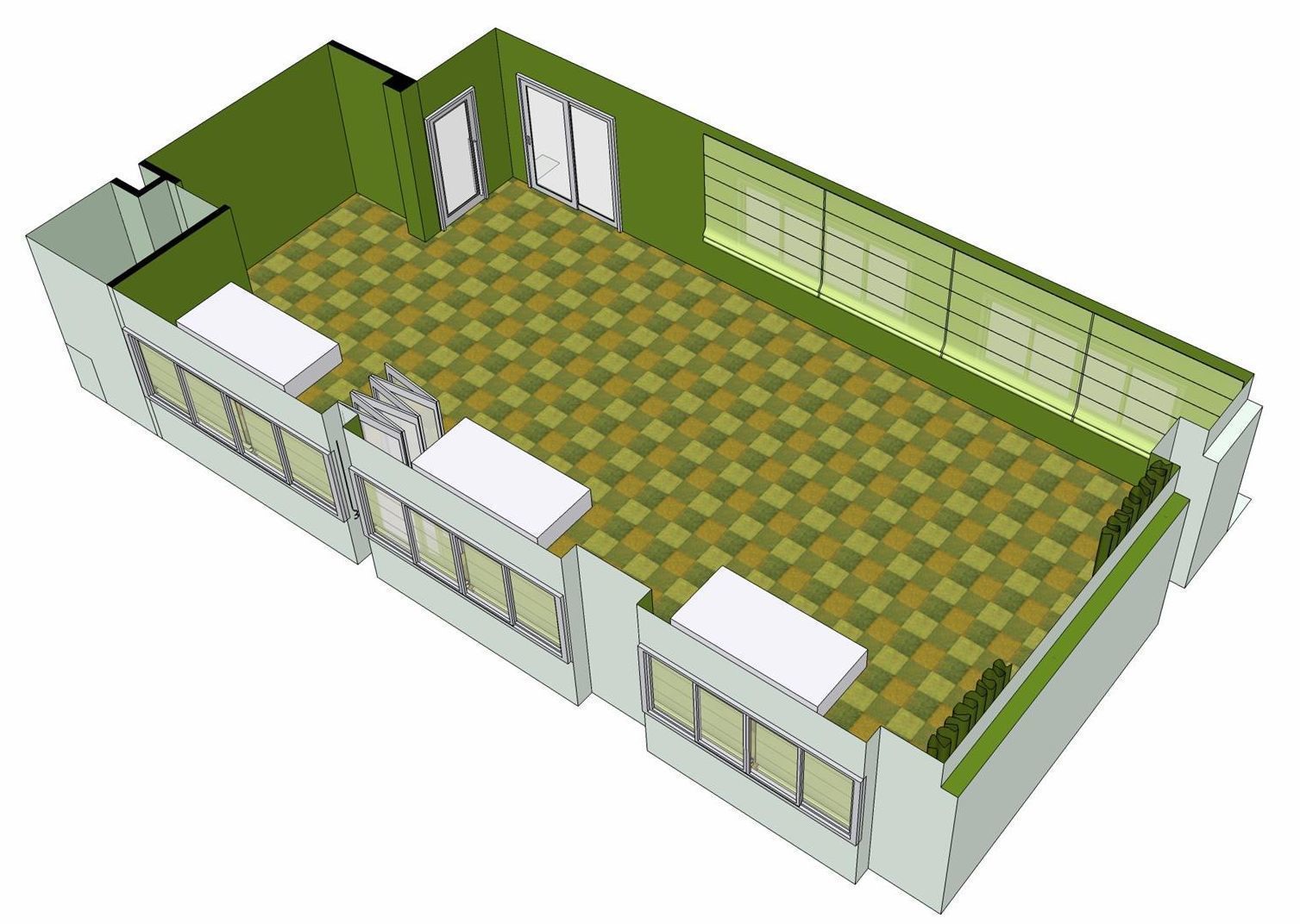 Meeting room Free 3D model_2