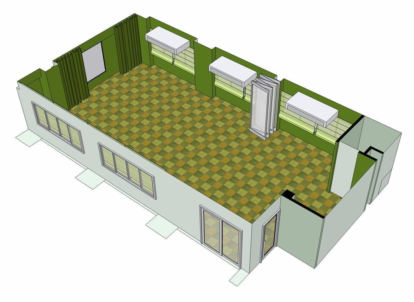 Meeting room Free 3D model_3