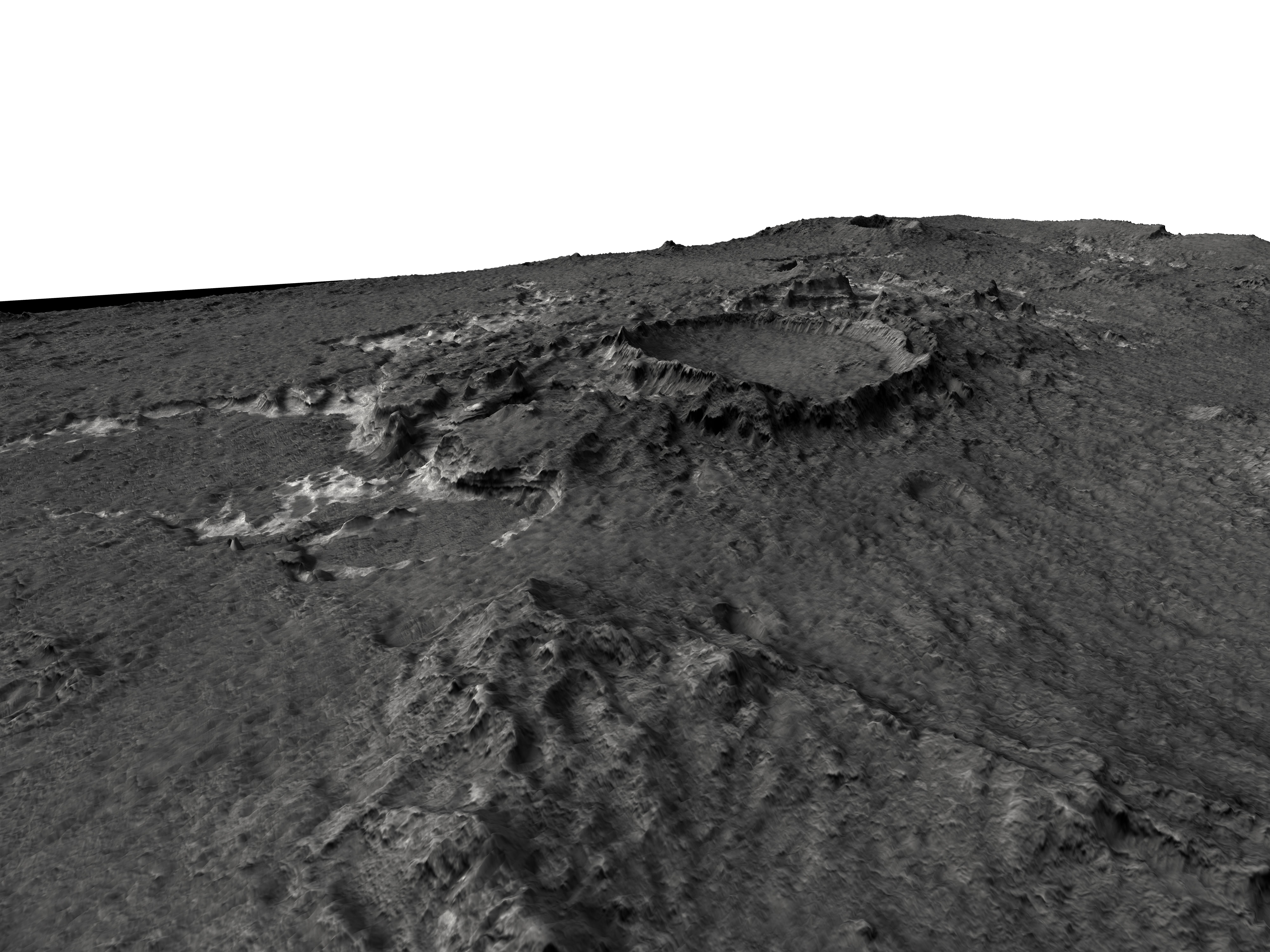 MARS VR - Light-Toned Deposits in Ladon Valles Basin 3D model_2