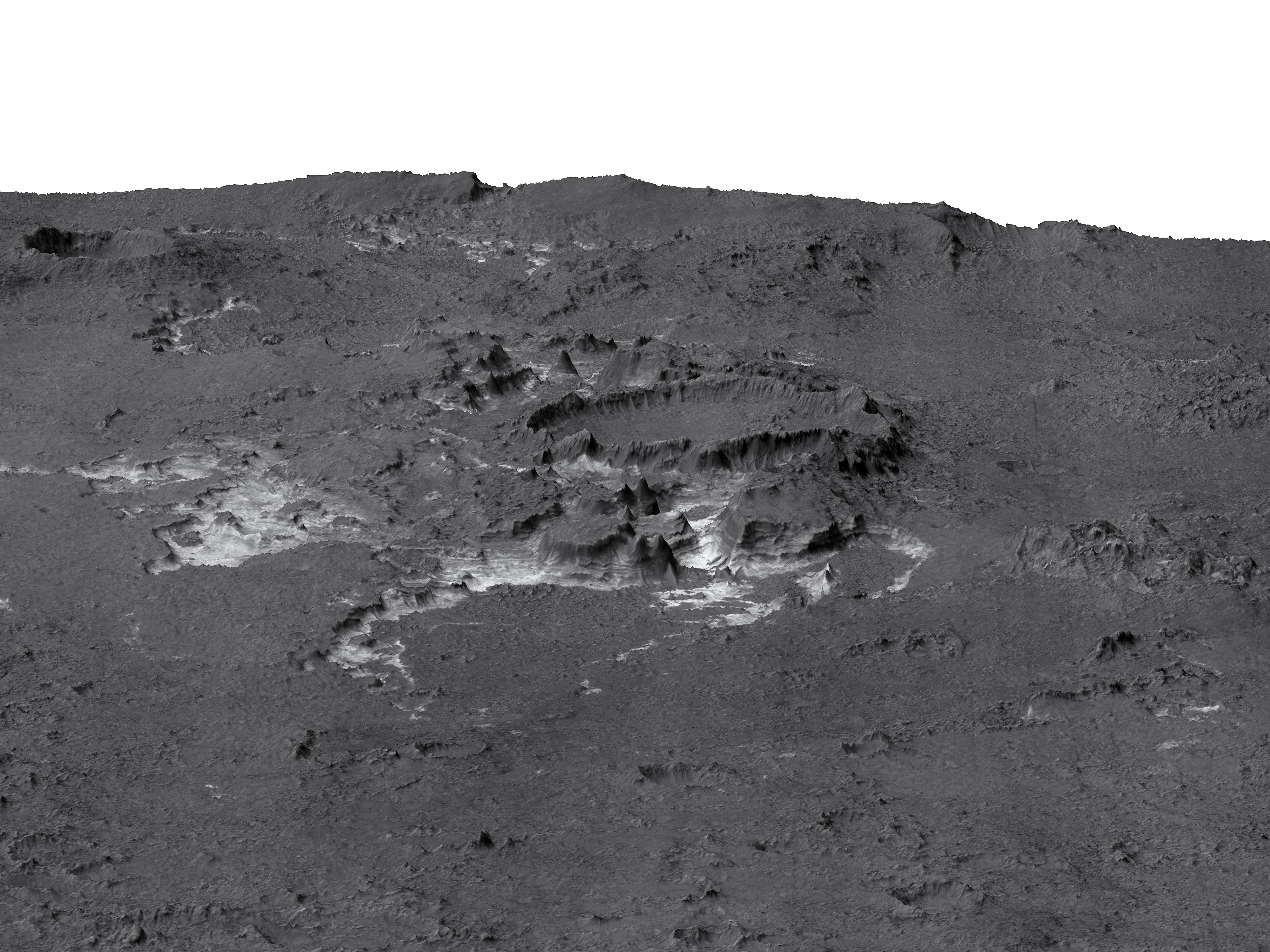 MARS VR - Light-Toned Deposits in Ladon Valles Basin 3D model_1