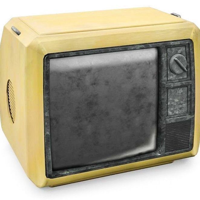 CRT TV 3D Model Collection _9