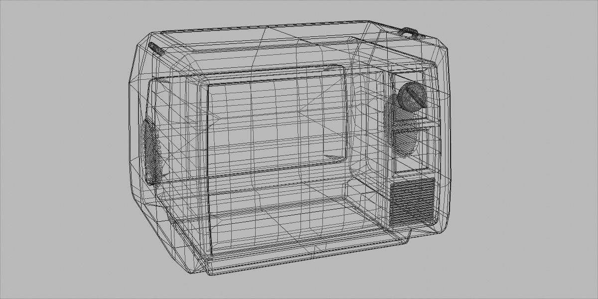 CRT TV 3D Model Collection _10
