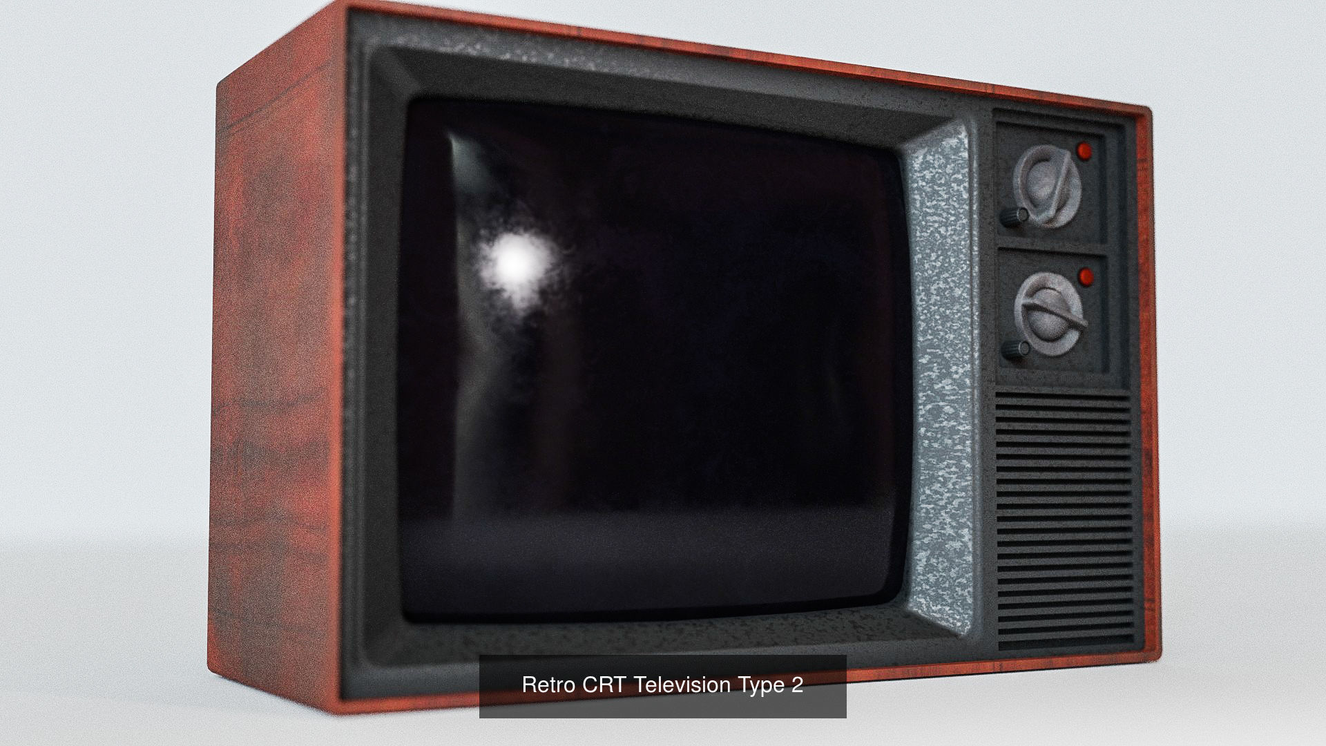 CRT TV 3D Model Collection _4