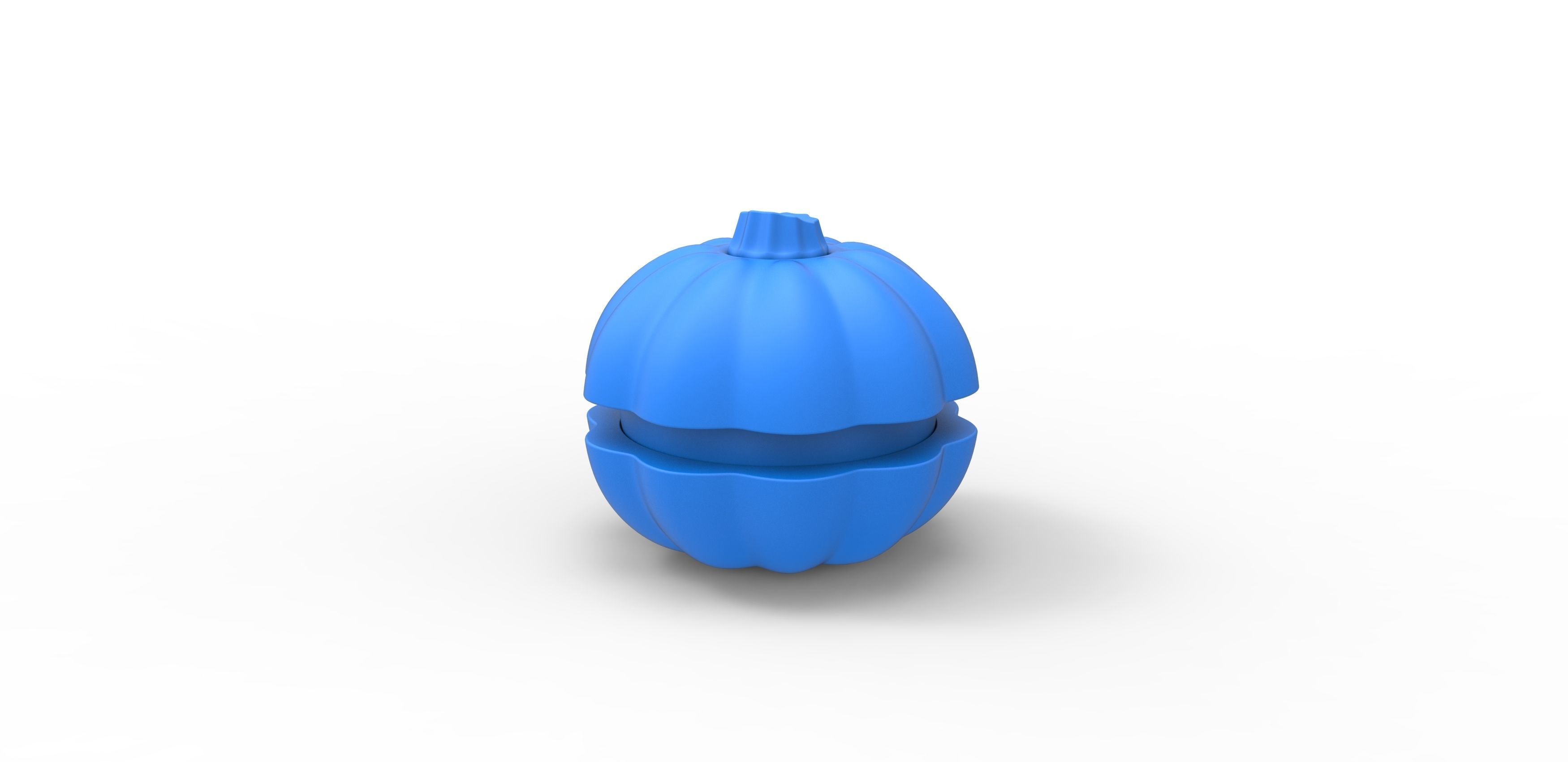 Halloween pumpkin orb 3D print model_15