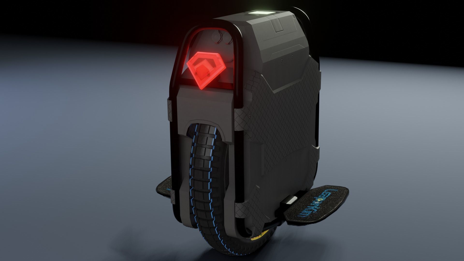 Electric Unicycle Veteran Sherman 3D model_2