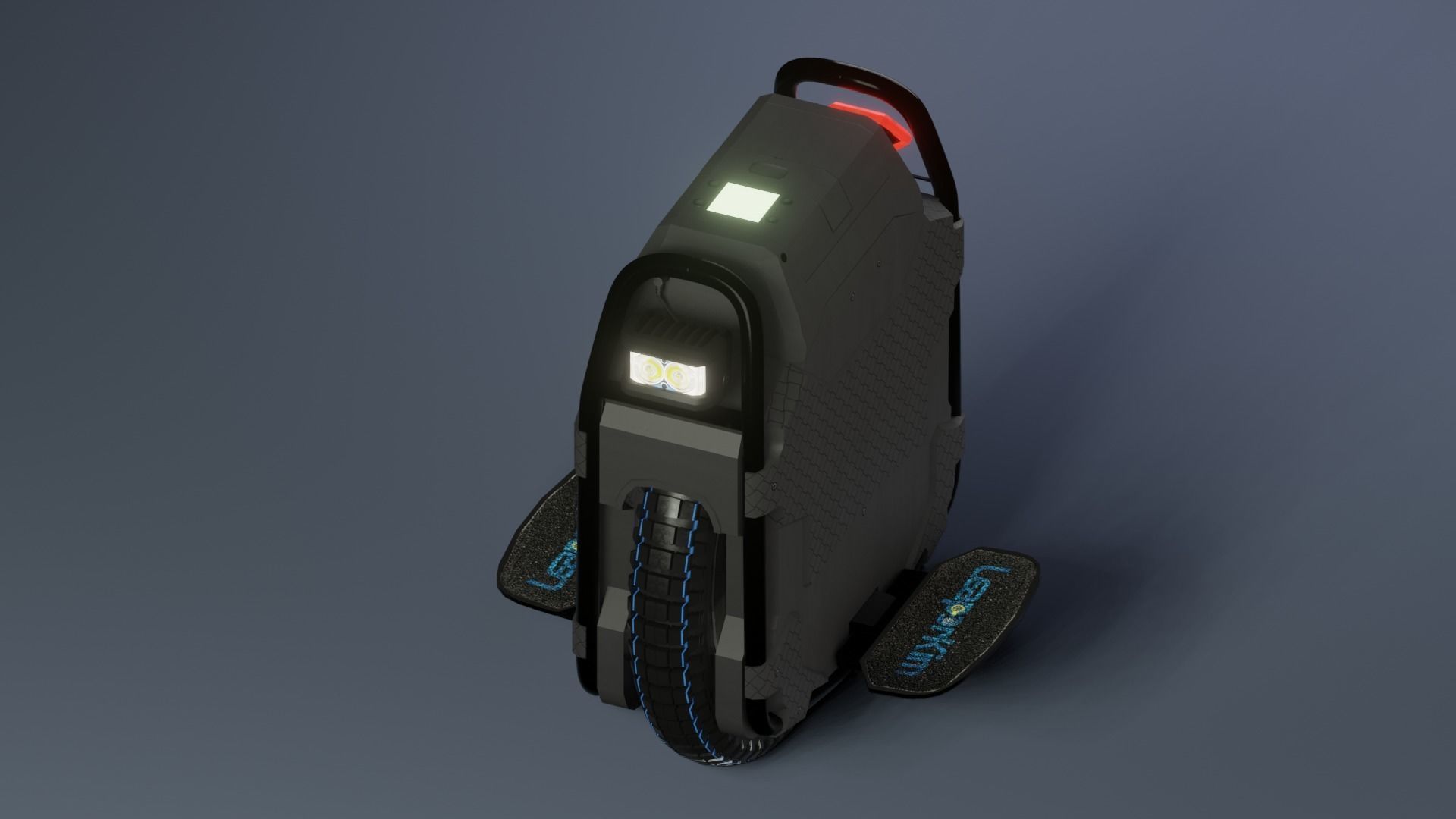 Electric Unicycle Veteran Sherman 3D model_1
