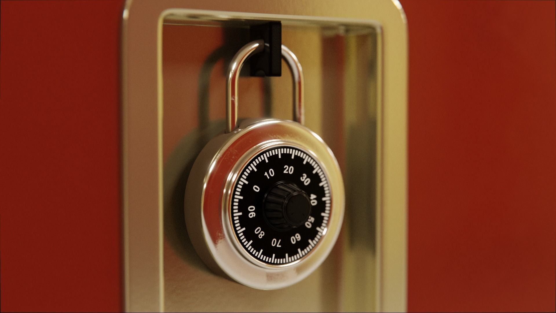 School Hallway 3d Scene 3D model_3